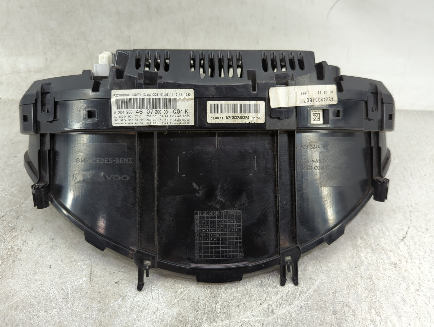 2012 Mercedes-Benz Glk250 Instrument Cluster Speedometer Gauges P/N:A2C53245324 Miles: Fits OEM Used Auto Parts - Oemusedaut