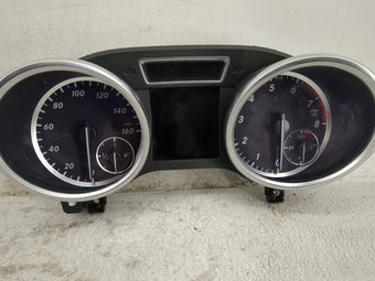 compare product 2012 Mercedes-Benz Ml350 Instrument Cluster Speedometer Gauges P/N:A1669001905 0263682093, A1669010501 Miles:122K Fits OEM Used Auto Parts