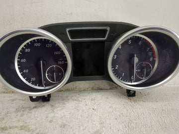 2012 Mercedes-Benz Ml350 Instrument Cluster Speedometer Gauges P/N:A1669001905 0263682093, A1669010501 Miles:122K Fits OEM U