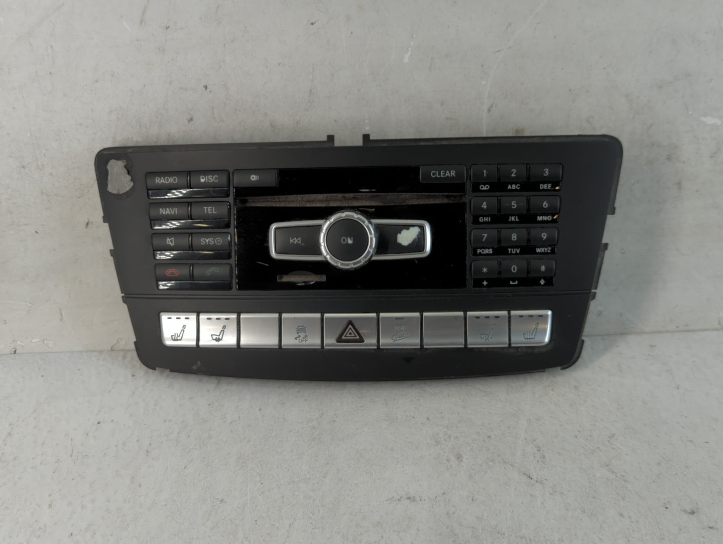 2012-2013 Mercedes-Benz Ml350 Climate Control Module Temperature AC/Heater Replacement P/N:A 166 870 55 10 Fits Fits 2012 20