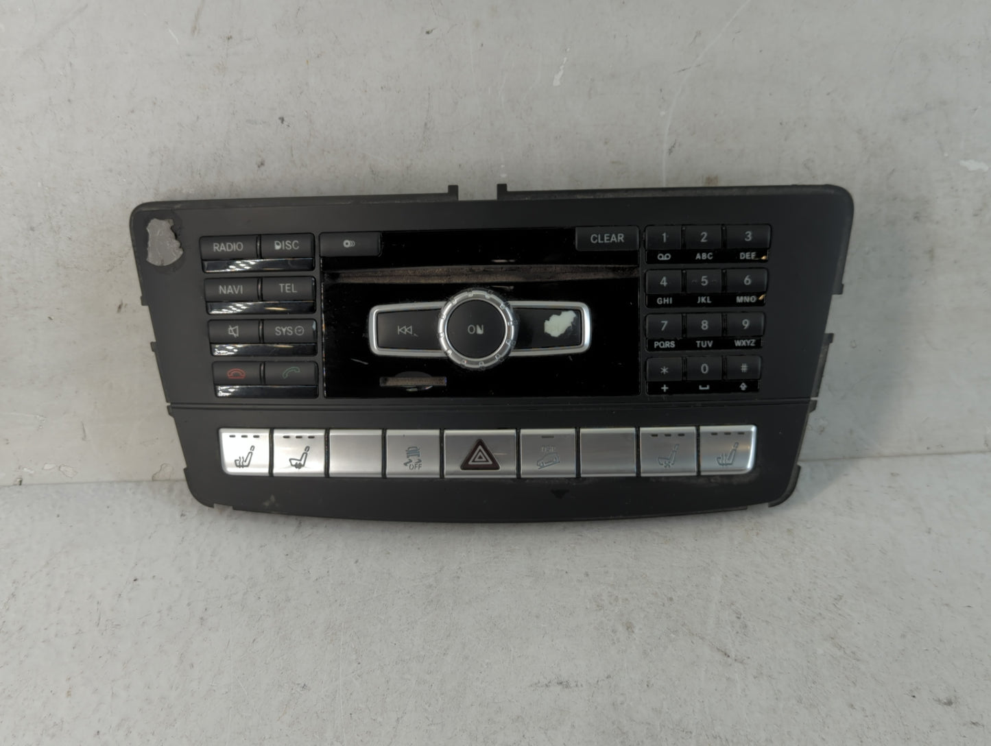 2012-2013 Mercedes-Benz Ml350 Climate Control Module Temperature AC/Heater Replacement P/N:A 166 870 55 10 Fits Fits 2012 20