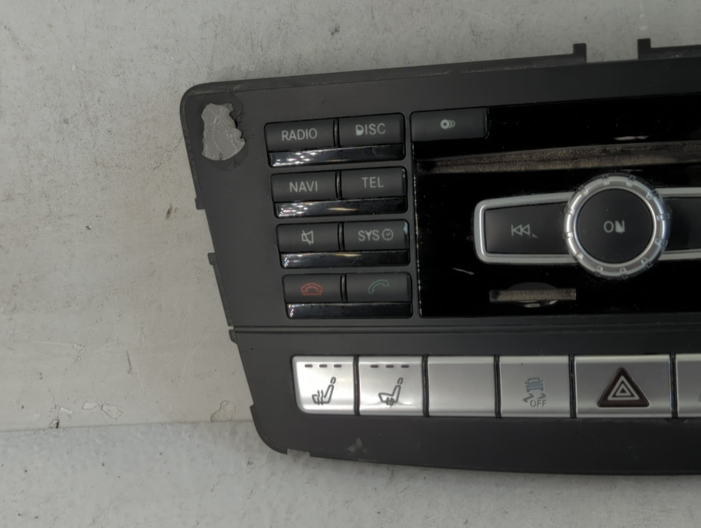 2012-2013 Mercedes-Benz Ml350 Climate Control Module Temperature AC/Heater Replacement P/N:A 166 870 55 10 Fits Fits 2012 20