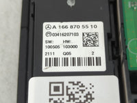 2012-2013 Mercedes-Benz Ml350 Climate Control Module Temperature AC/Heater Replacement P/N:A 166 870 55 10 Fits Fits 2012 20