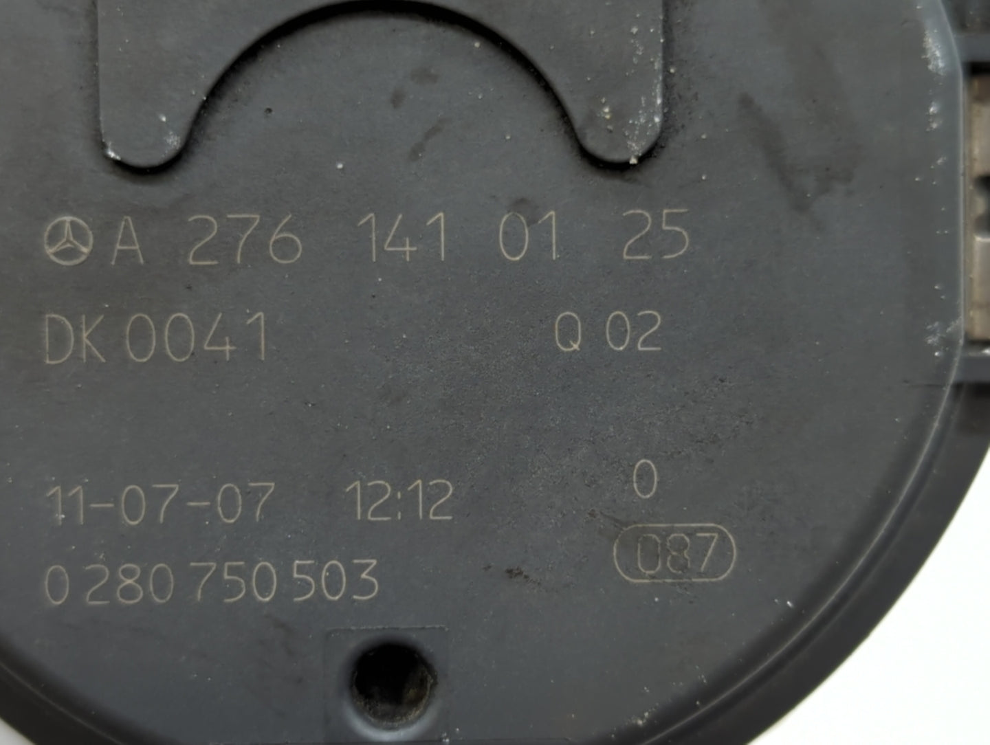 2012 Mercedes-Benz R350 Throttle Body P/N:A 276 141 01 25 2761410125 Fits Fits 2013 2014 2015 2016 2017 2018 2019 2020 2021 