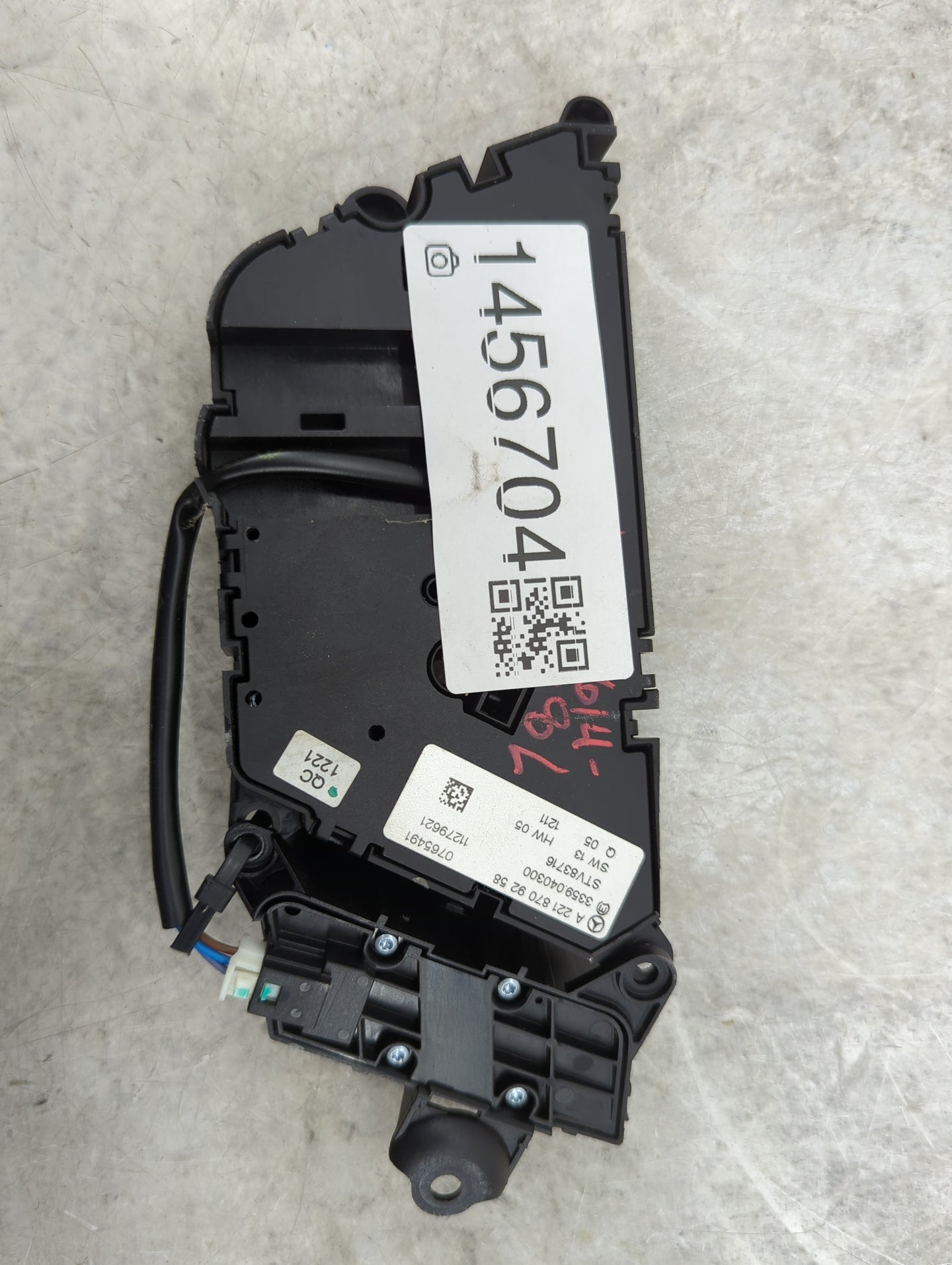 2012 Mercedes-benz S Class Driver Left Seat Switch - Oemusedautoparts1.com
