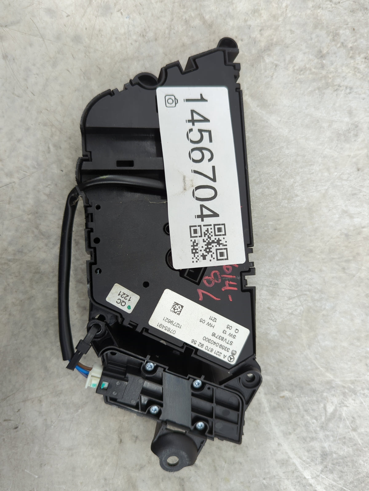 2012 Mercedes-benz S Class Driver Left Seat Switch - Oemusedautoparts1.com