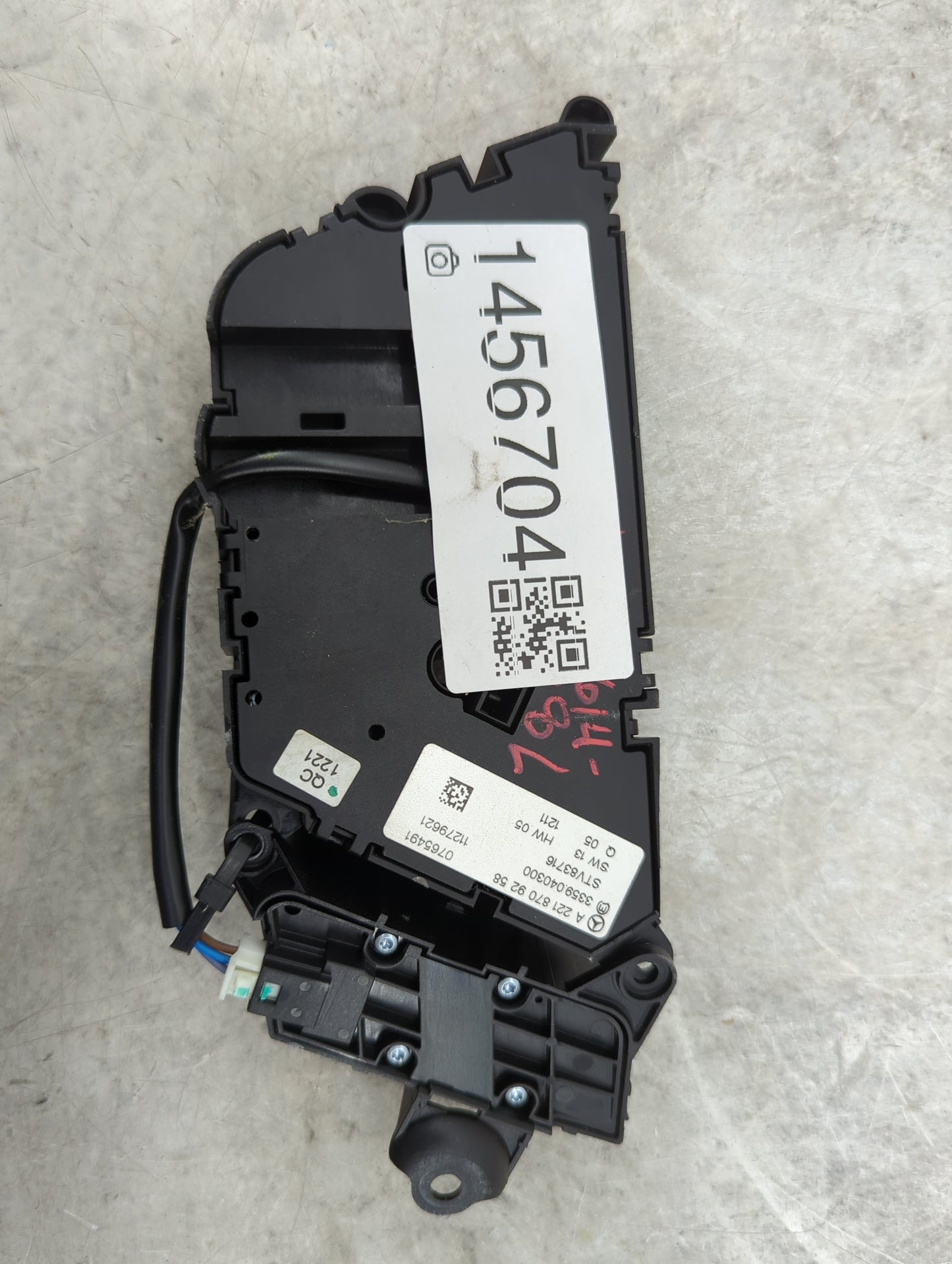 2012 Mercedes-benz S Class Driver Left Seat Switch - Oemusedautoparts1.com