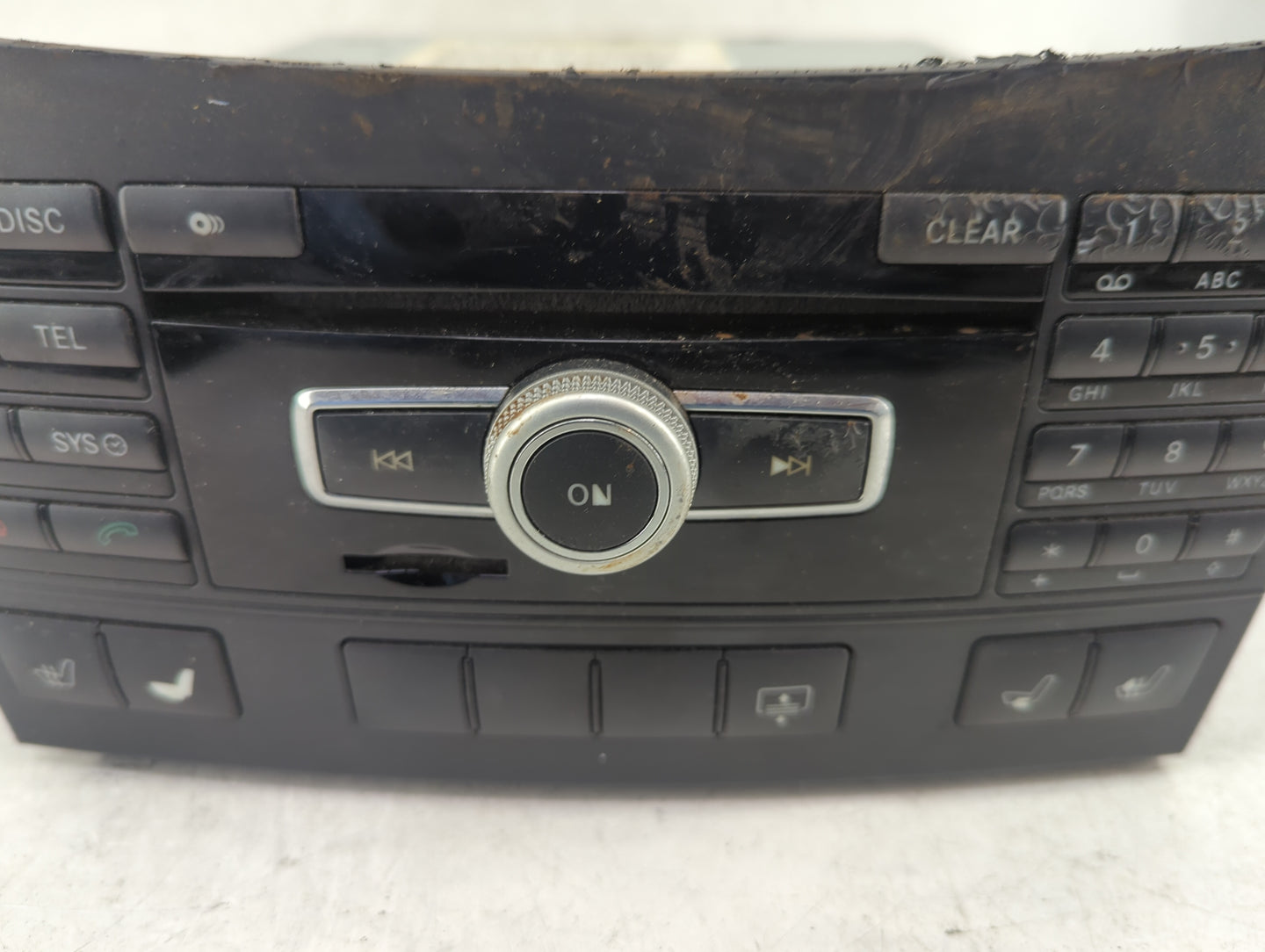 2012 Mercedes E-Class Radio AM FM Cd Player Receiver Replacement P/N:A2129005014 A2129011706, A1729029303 Fits Fits 2011 OEM