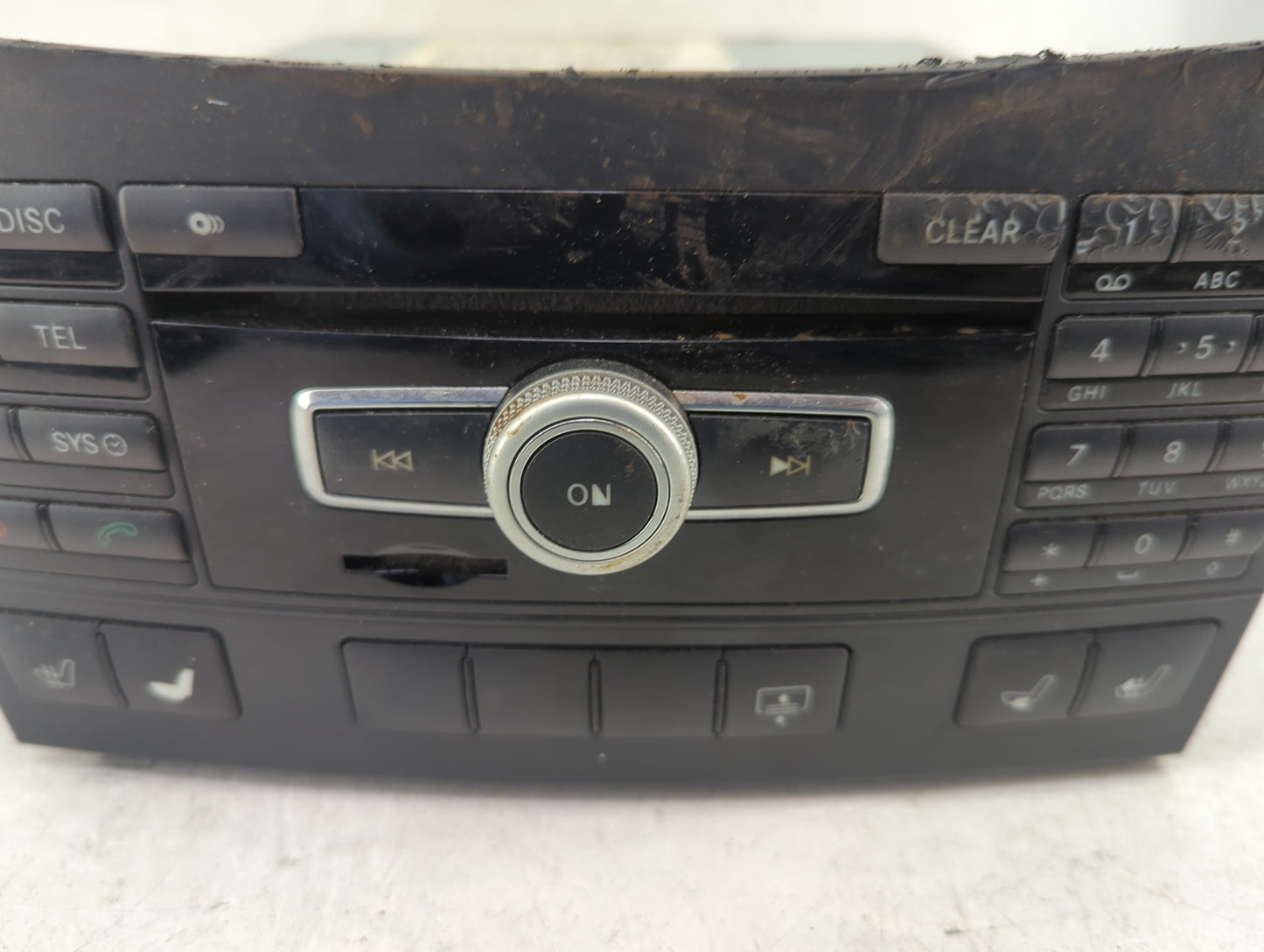 2012 Mercedes E-Class Radio AM FM Cd Player Receiver Replacement P/N:A2129005014 A2129011706, A1729029303 Fits Fits 2011 OEM