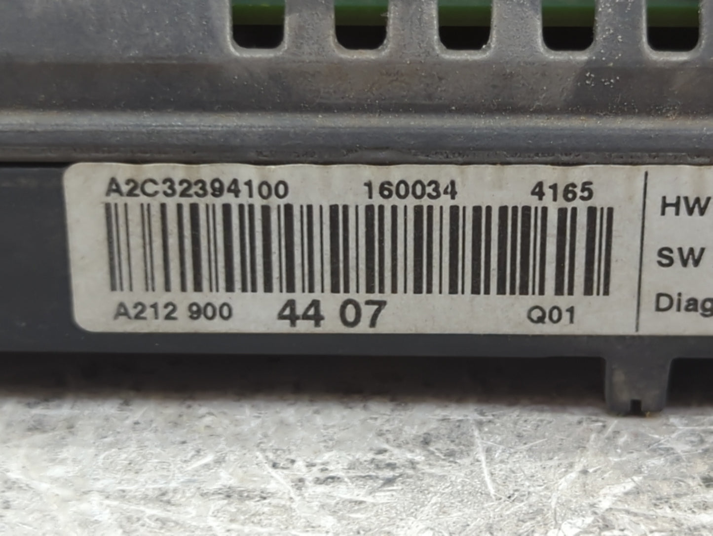 Mercedes E-class Information Display Screen - Oemusedautoparts1.com