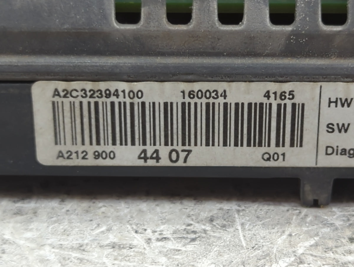 Mercedes E-class Information Radio Display Screen - Oemusedautoparts1.com
