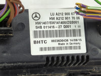 2012 Mercedes E-Class Climate Control Module Temperature AC/Heater Replacement P/N:A2129006727 A2129017006, 5HB011416-27 Fit