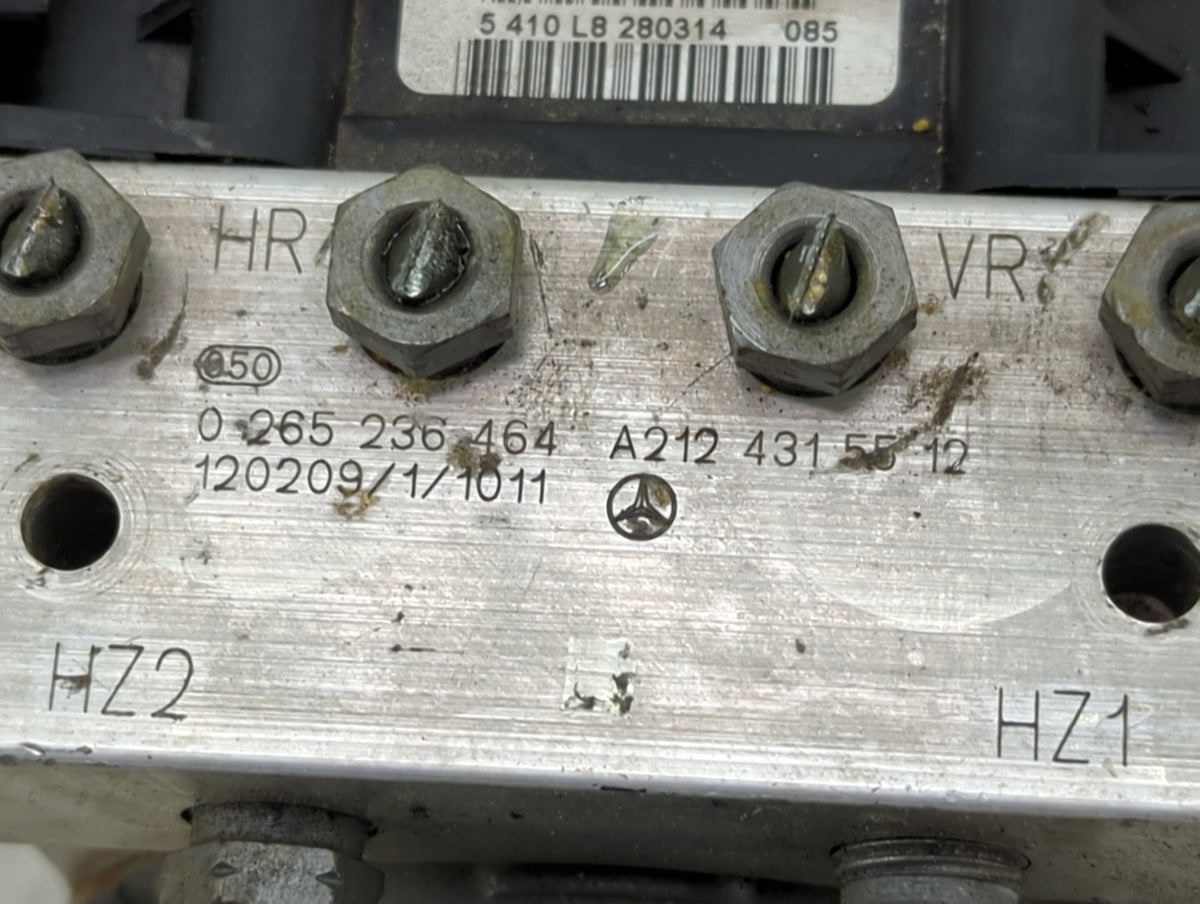 2012 Mercedes E350 ABS Pump Control Module Replacement P/N:0265236464 A2124315512 Fits Fits 2011 OEM Used Auto Parts - Oemus