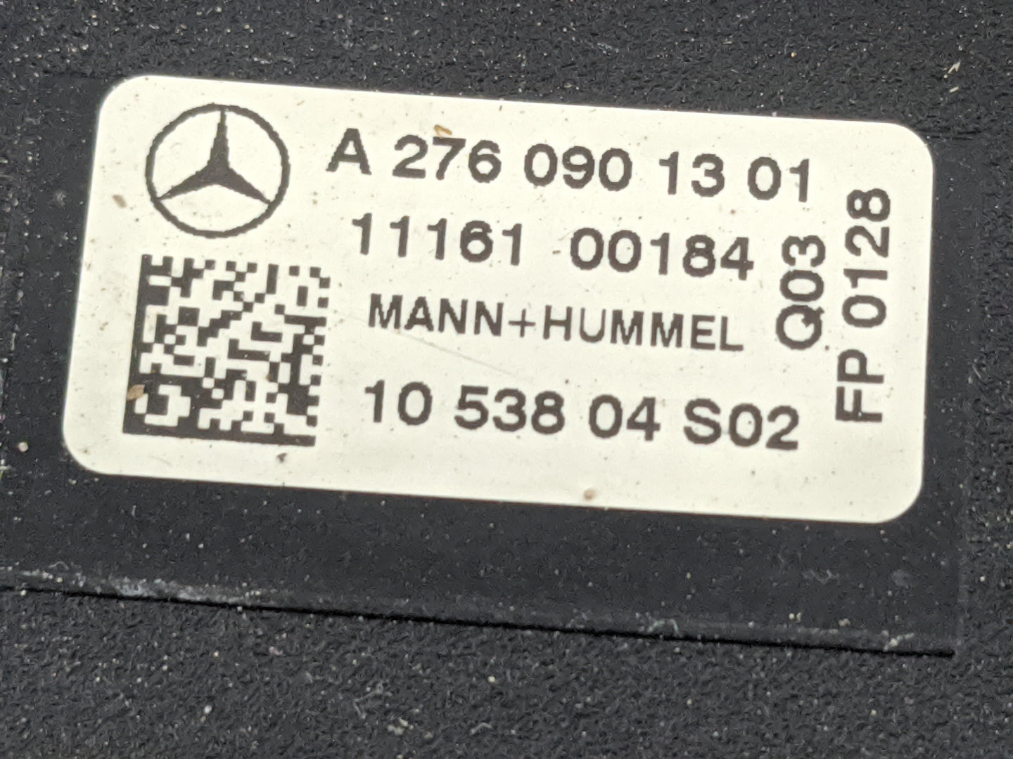 Mercedes E350 Air Cleaner Intake-duct Hose Tube - Oemusedautoparts1.com