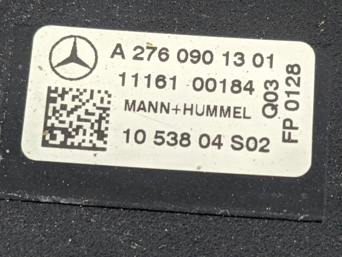 Mercedes E350 Air Cleaner Intake-duct Hose Tube - Oemusedautoparts1.com