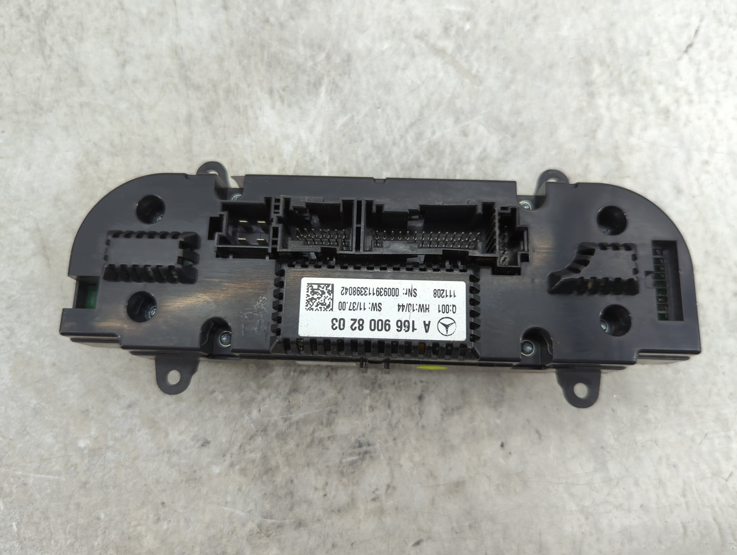 2012 Mercedes Ml350 Climate Control Module Temperature AC/Heater Replacement P/N:A1669001804 Fits OEM Used Auto Parts - Oemu