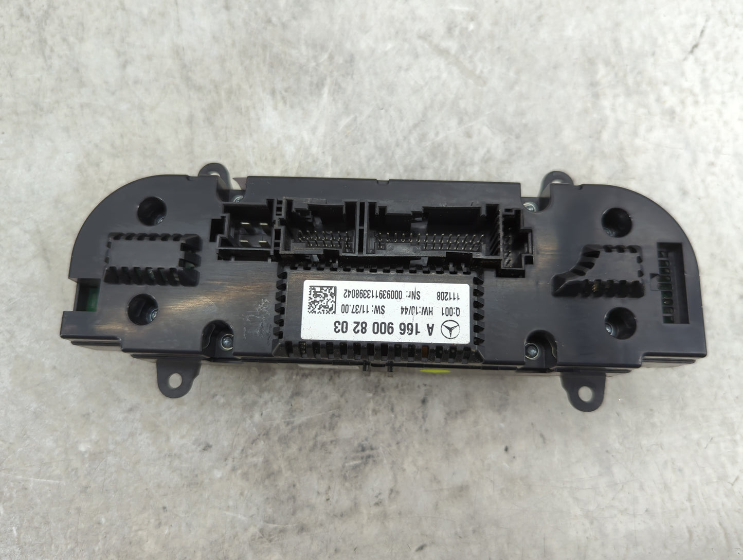 2012 Mercedes Ml350 Climate Control Module Temperature AC/Heater Replacement P/N:A1669001804 Fits OEM Used Auto Parts - Oemu