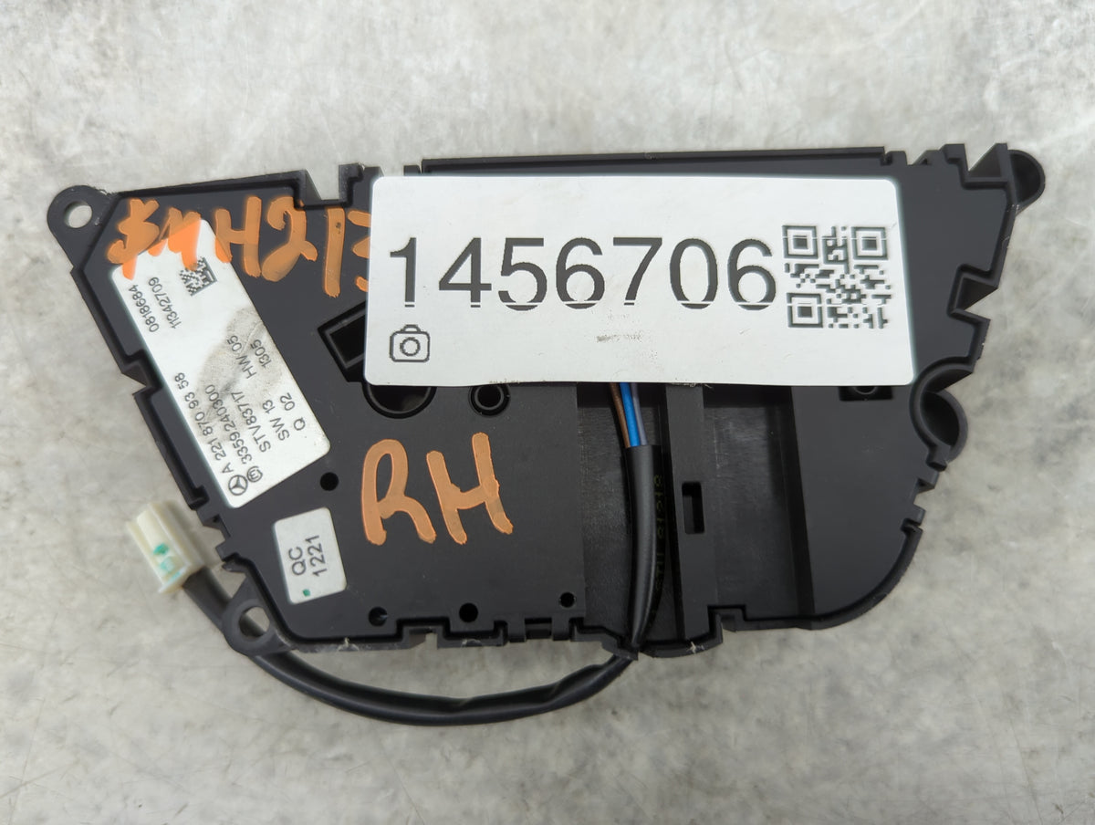 2012 Mercedes Sclass Passenger Right Seat Switch - Oemusedautoparts1.com