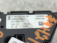 2012 Mercedes Sclass Passenger Right Seat Switch - Oemusedautoparts1.com