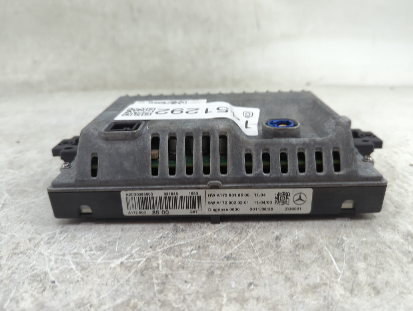 Mercedes Benz C250 Information Display Screen - Oemusedautoparts1.com