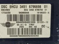2012-2013 Mini Cooper ABS Pump Control Module Replacement P/N:3451 6796698 01 Fits Fits 2012 2013 OEM Used Auto Parts - Oemu