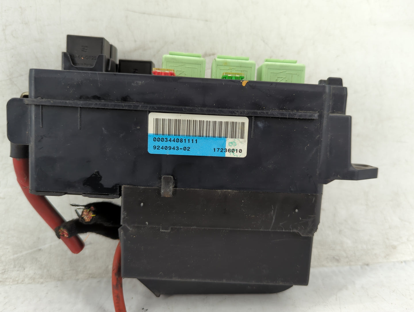 2011-2016 Mini Cooper Fusebox Fuse Box Panel Relay Module P/N:9240943-02 Fits Fits 2011 2012 2013 2014 2015 2016 OEM Used Au
