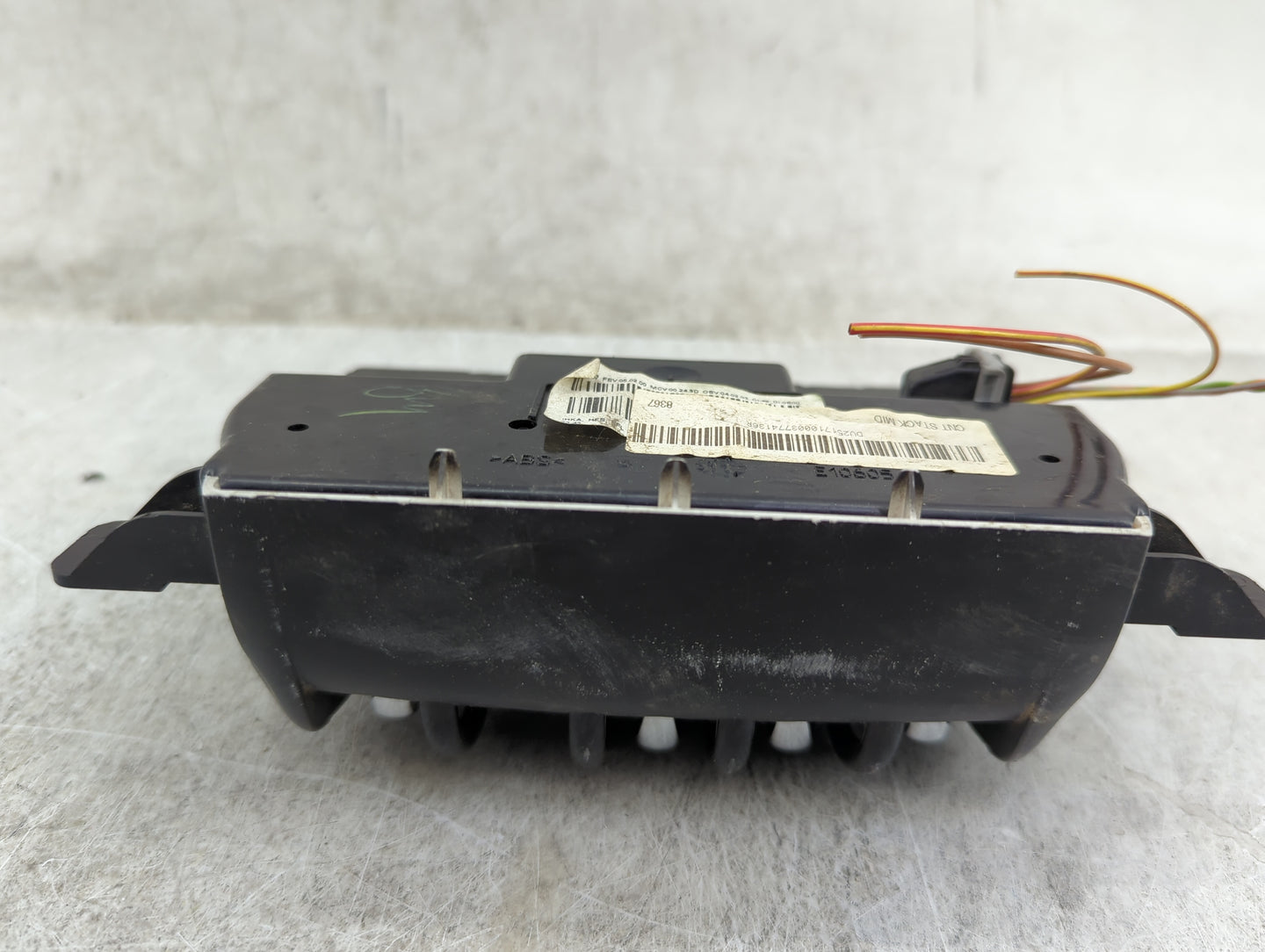 2012 Mini Cooper Climate Control Module Temperature AC/Heater Replacement Fits OEM Used Auto Parts - Oemusedautoparts1.com