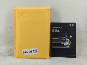 2012 Mini Cooper Owners Manual Book Guide P/N:01 40 2 904 077 OEM Used Auto Parts - Oemusedautoparts1.com