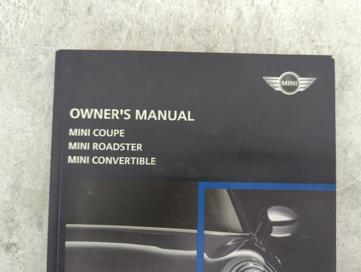 2012 Mini Cooper Owners Manual Book Guide P/N:01 40 2 904 077 OEM Used Auto Parts - Oemusedautoparts1.com
