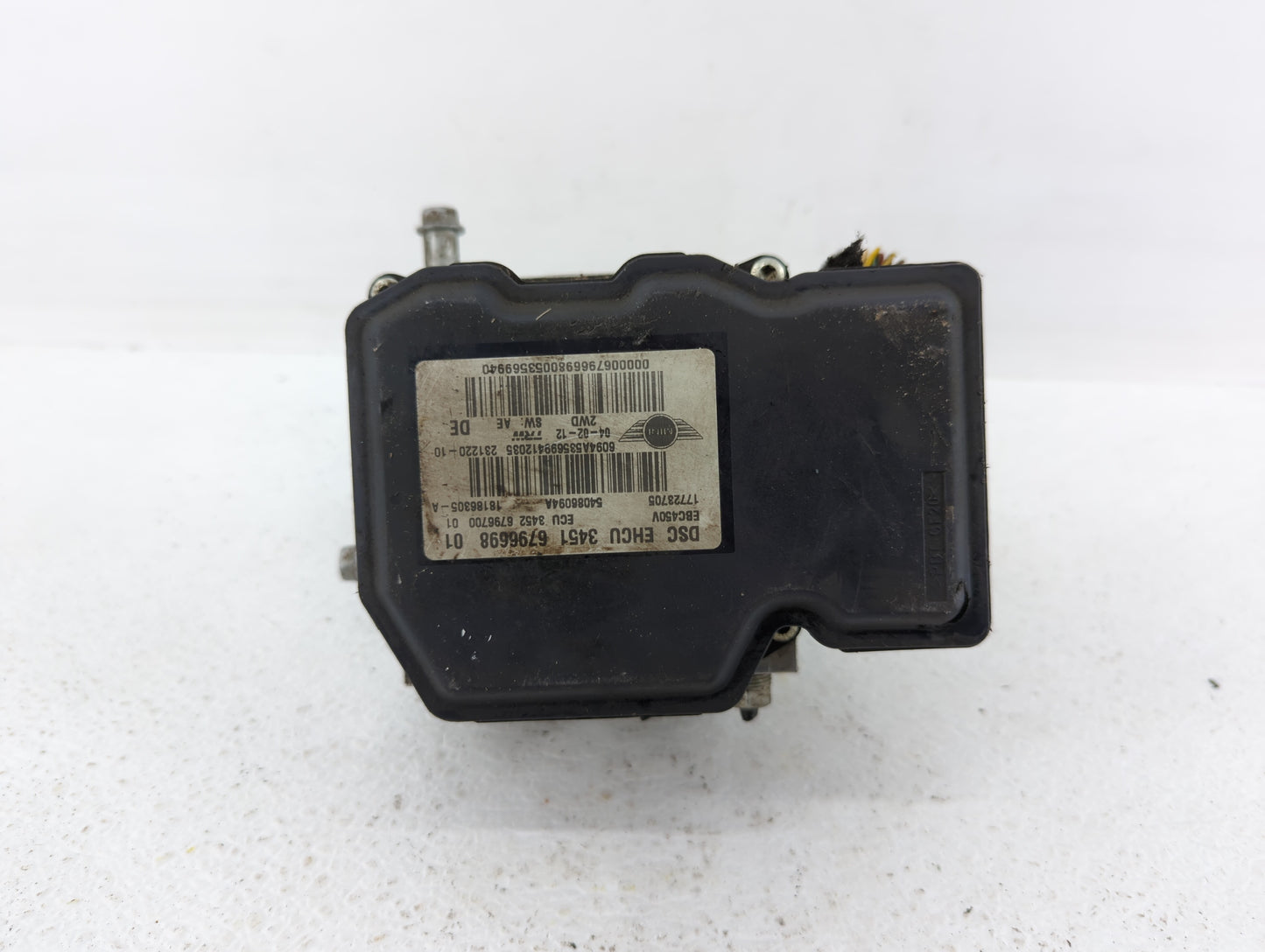 2012-2013 Mini Cooper ABS Pump Control Module Replacement P/N:3451 9807162 3451 6796698, 3451 6858542, 6858542 Fits Fits 201