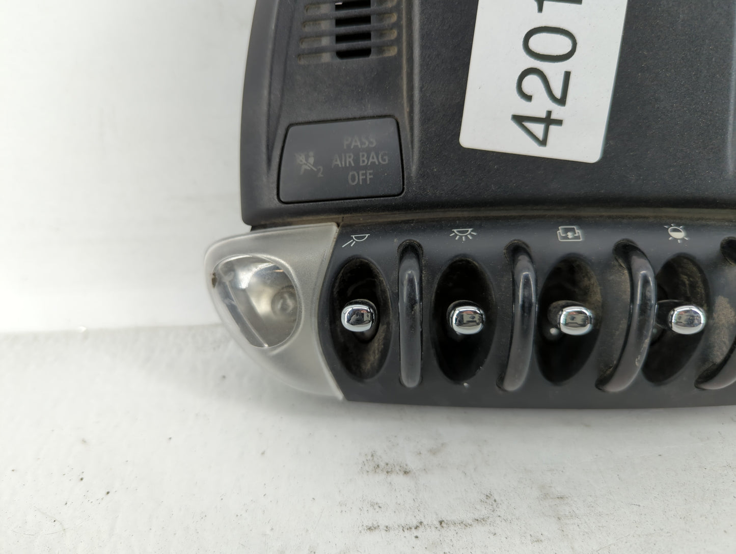 2012 Mini Cooper Overhead Roof Console - Oemusedautoparts1.com