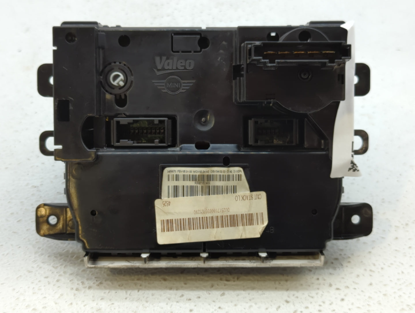 2011-2014 Mini Cooper Climate Control Module Temperature AC/Heater Replacement P/N:DU2517100036925290 3456670 Fits OEM Used 