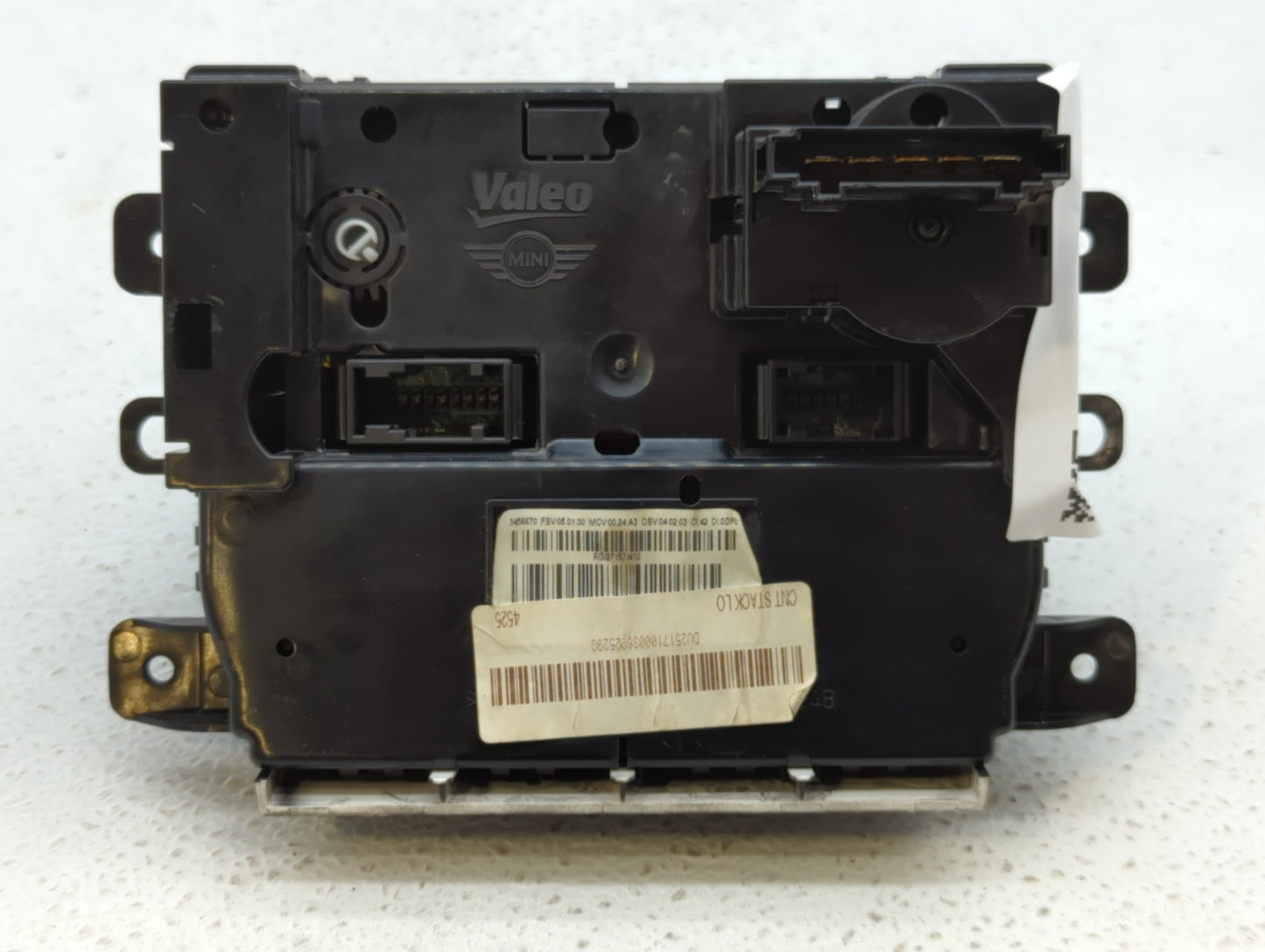 2011-2014 Mini Cooper Climate Control Module Temperature AC/Heater Replacement P/N:DU2517100036925290 3456670 Fits OEM Used 