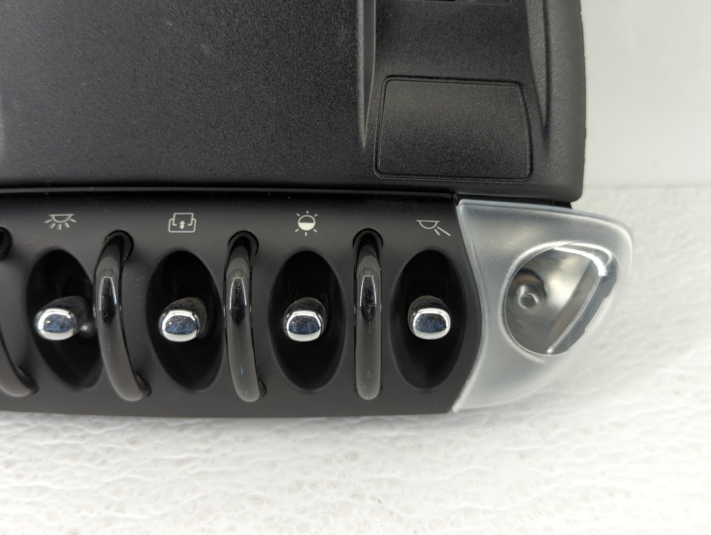2012 Mini Cooper Overhead Roof Console Black - Oemusedautoparts1.com