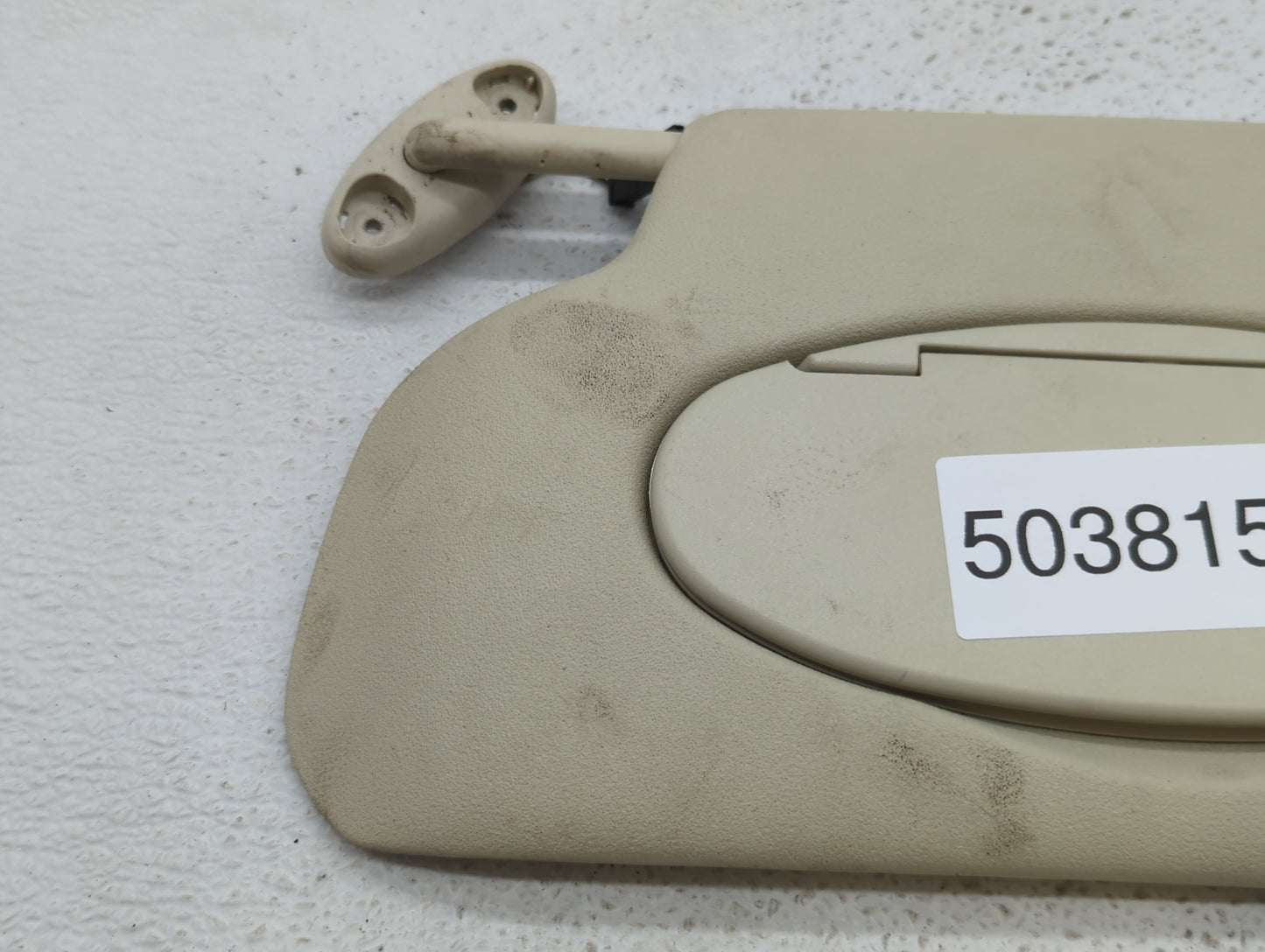 2008-2010 Mini Cooper Sun Visor Shade Replacement Driver Left Mirror Fits Fits 2008 2009 2010 OEM Used Auto Parts - Oemuseda