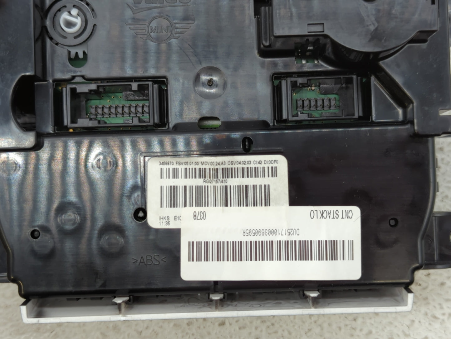 2012 Mini Cooper Clubman Climate Control Module Temperature AC/Heater Replacement P/N:3457354 Fits Fits 2011 2013 2014 OEM U