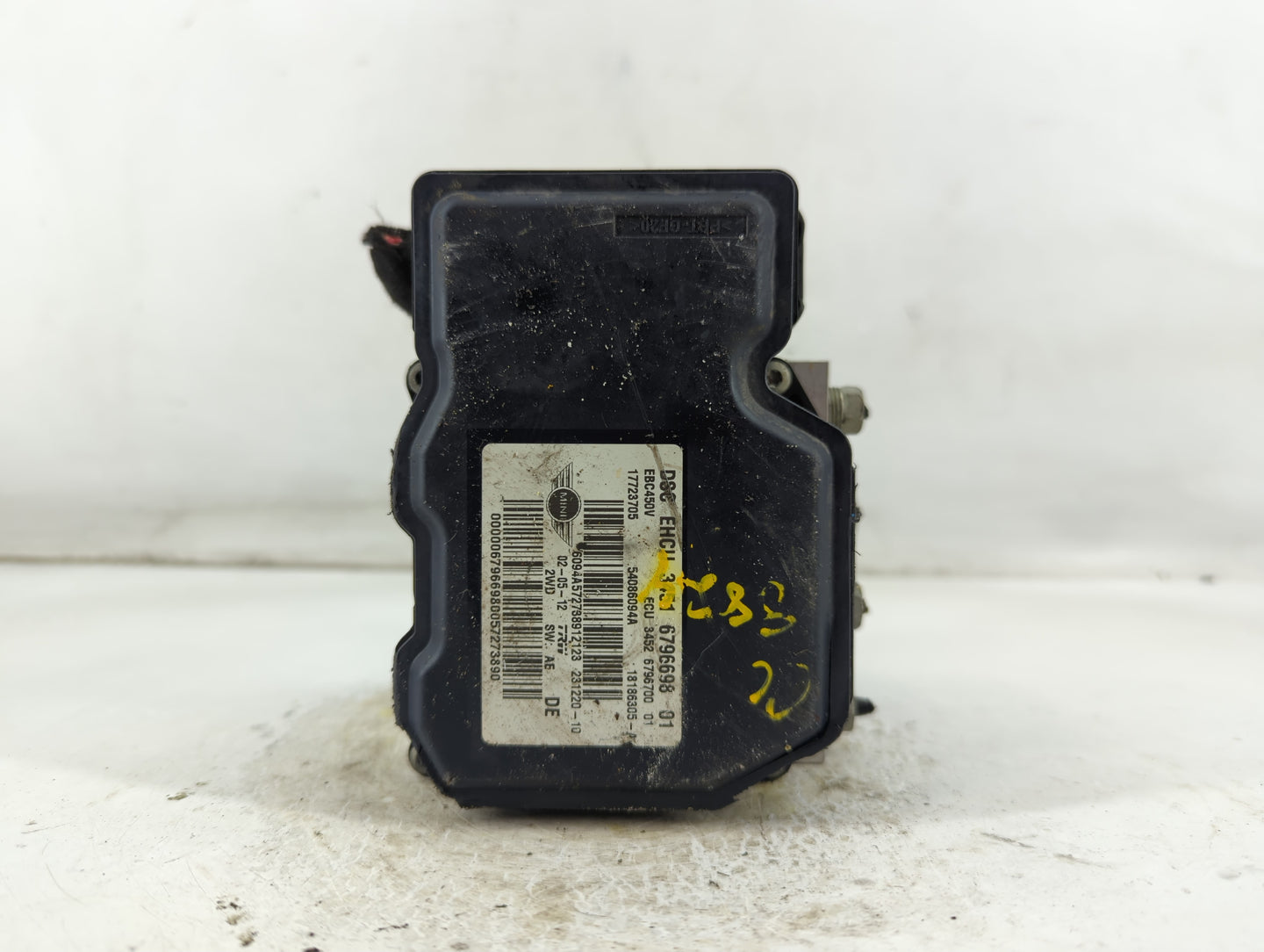 2012 Mini Cooper Clubman ABS Pump Control Module Replacement P/N:3452 6796700 6451 6796698 01 Fits Fits 2013 OEM Used Auto P