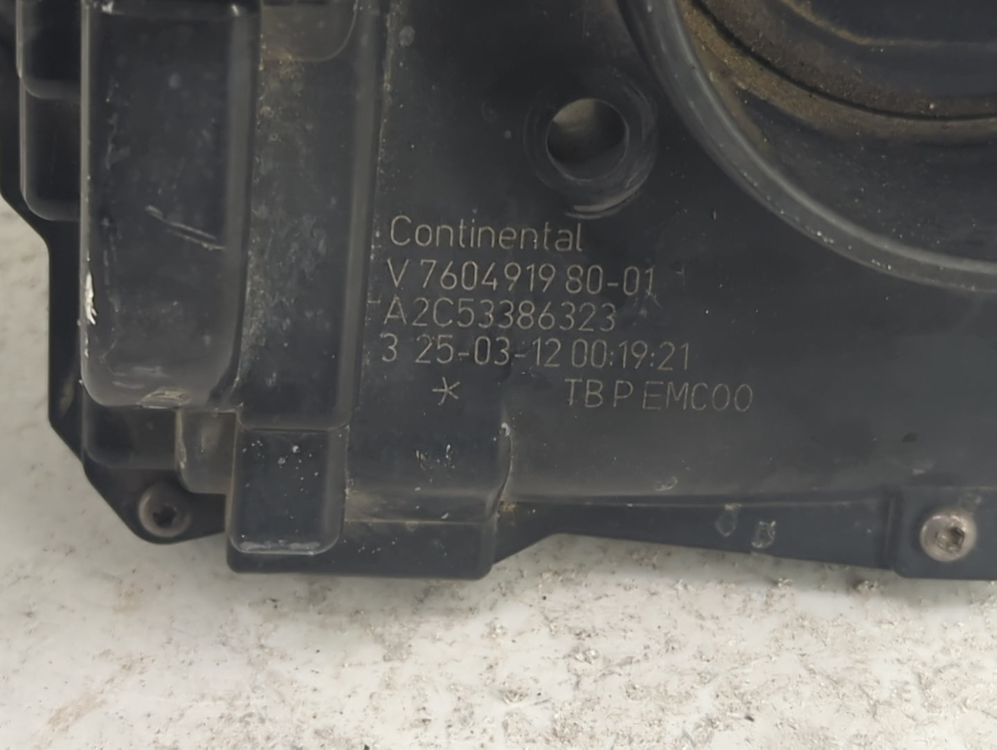 2011-2013 Mini Cooper Countryman Throttle Body P/N:A2C53386323 Fits Fits 2008 2009 2010 2011 2012 2013 OEM Used Auto Parts -