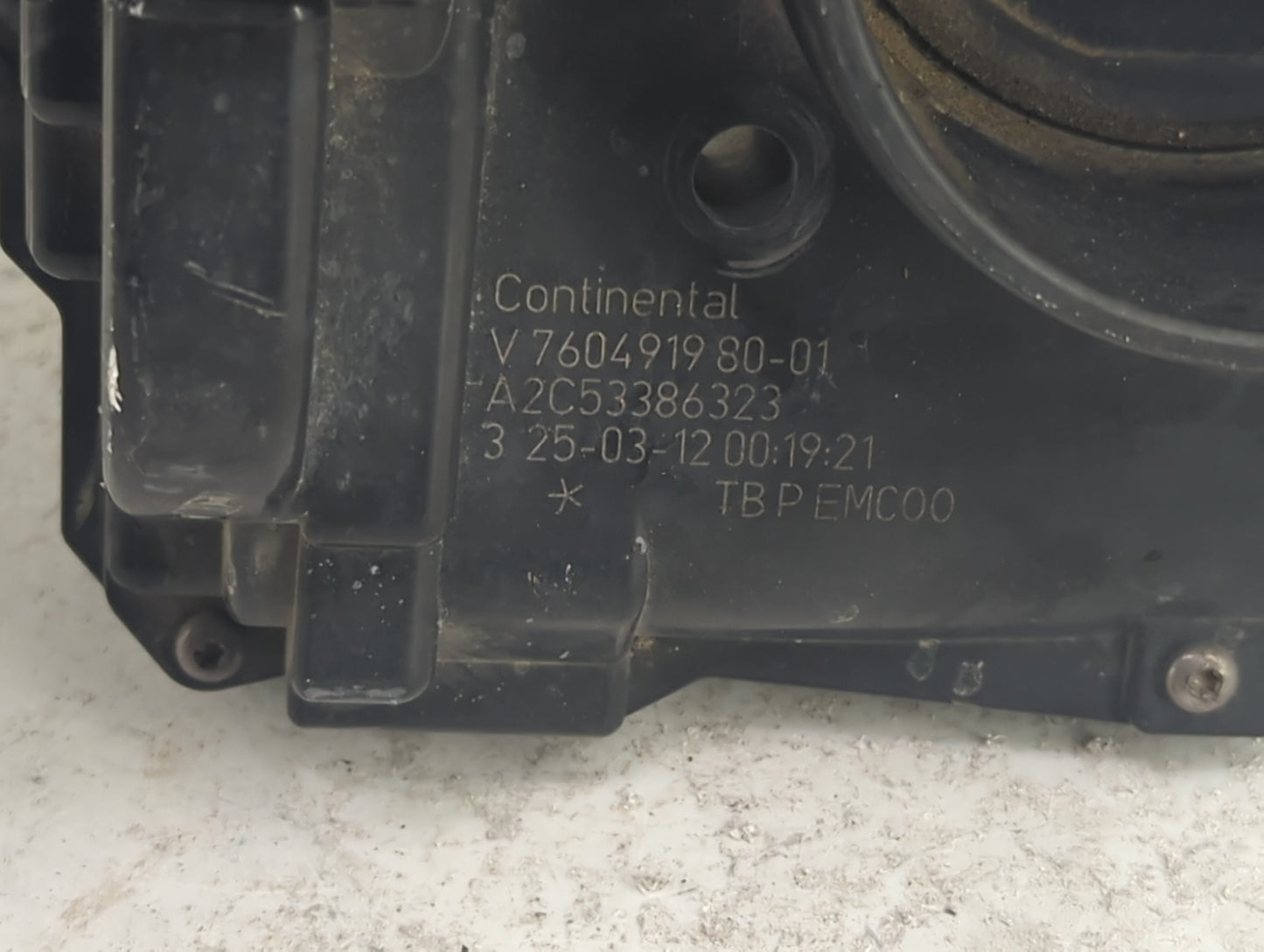 2011-2013 Mini Cooper Countryman Throttle Body P/N:A2C53386323 Fits Fits 2008 2009 2010 2011 2012 2013 OEM Used Auto Parts -