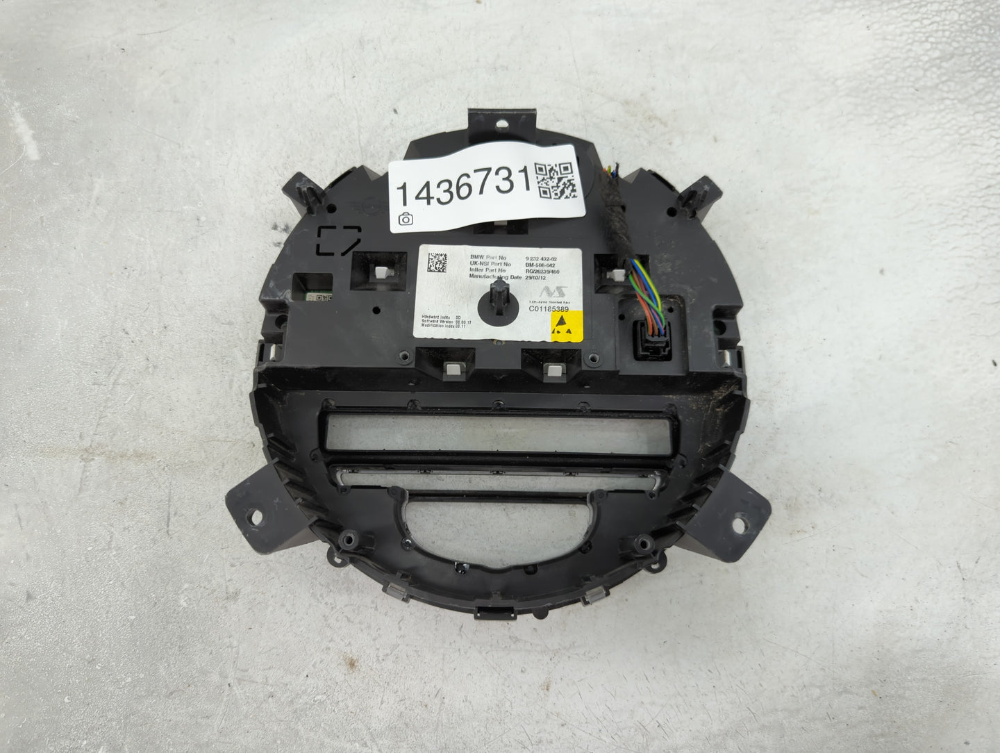2011-2016 Mini Cooper Countryman Instrument Cluster Speedometer Gauges P/N:9 232 432-02 Fits Fits 2011 2012 2013 2014 2015 2