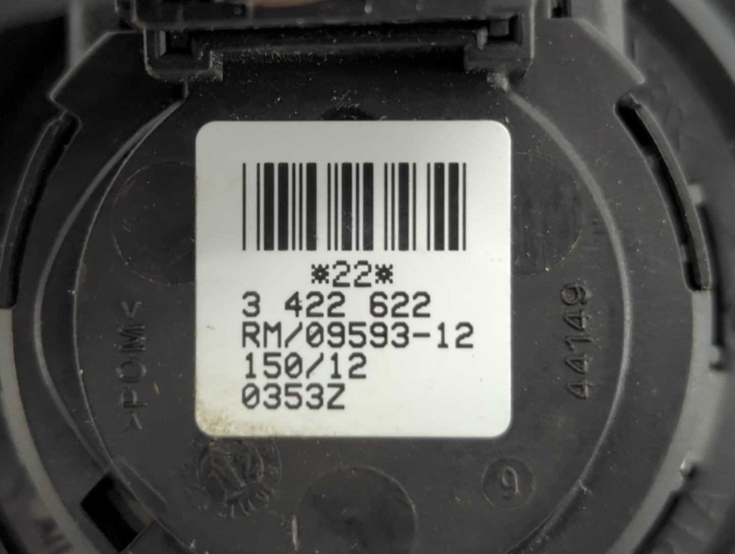 2011-2015 Mini Cooper Countryman Master Power Window Switch Replacement Driver Side Left P/N:3 422 622 9289624 Fits OEM Used