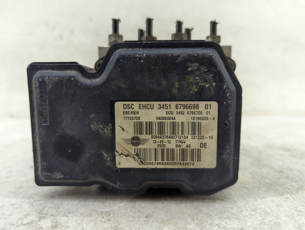 2012 Mini Countryman Anti-Lock Brake ABS Pump Module Actuator OEM P/N:34516796698 34526796700, 17723705, 54086094A Fits Fits