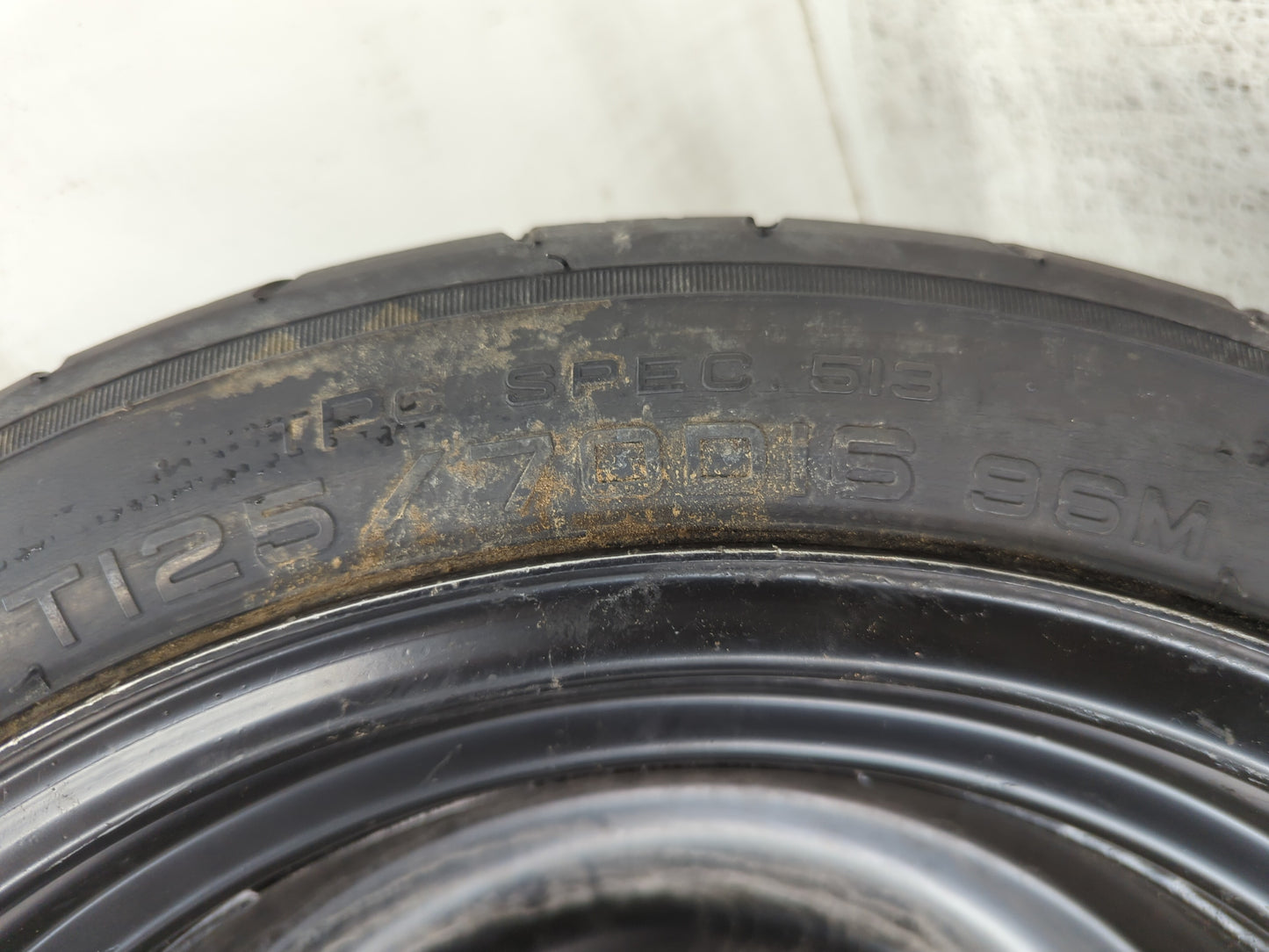 2000-2012 Mitsubishi Eclipse Spare Donut Tire Wheel Rim Oem - Oemusedautoparts1.com