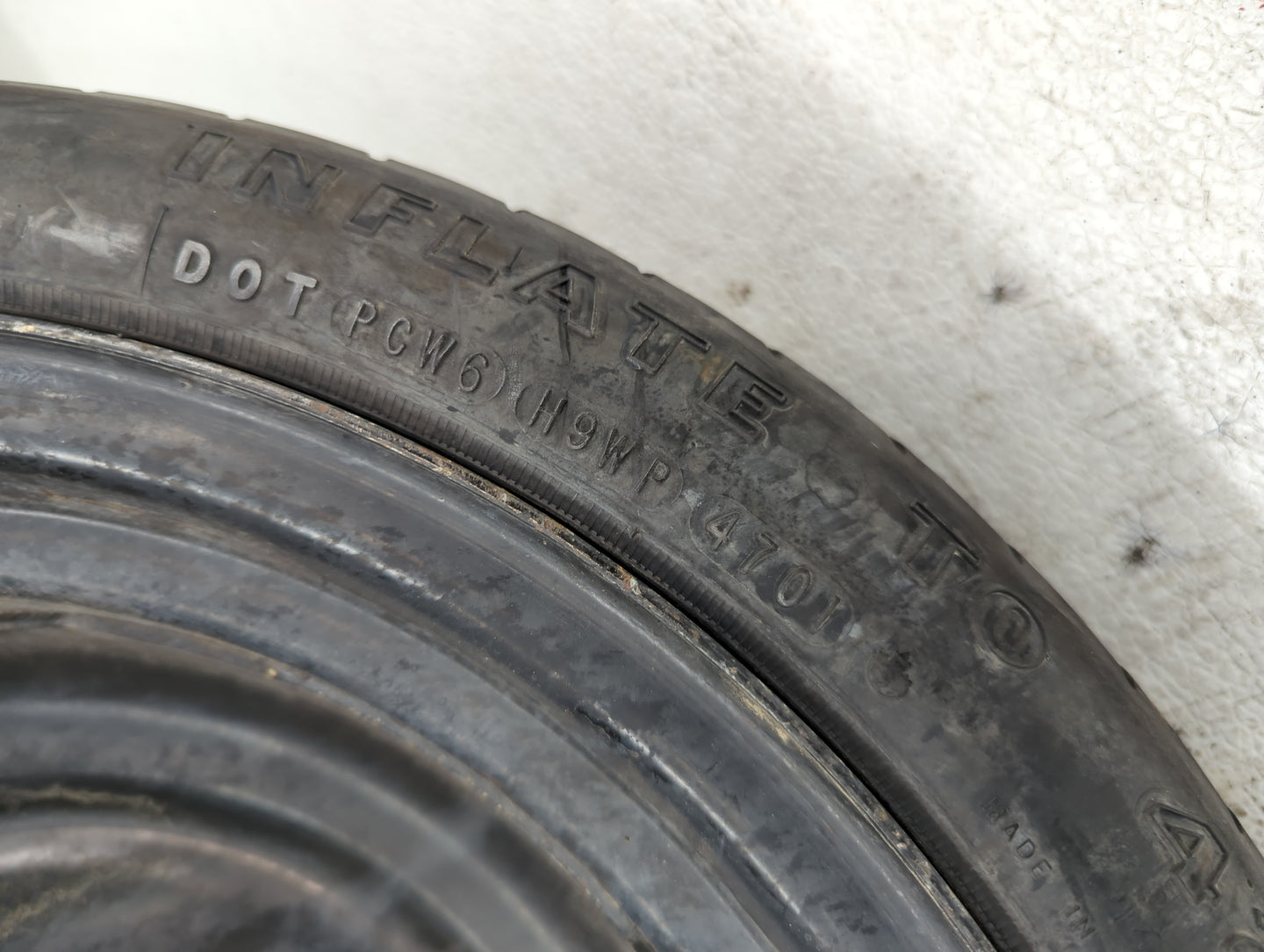 2000-2012 Mitsubishi Eclipse Spare Donut Tire Wheel Rim Oem - Oemusedautoparts1.com