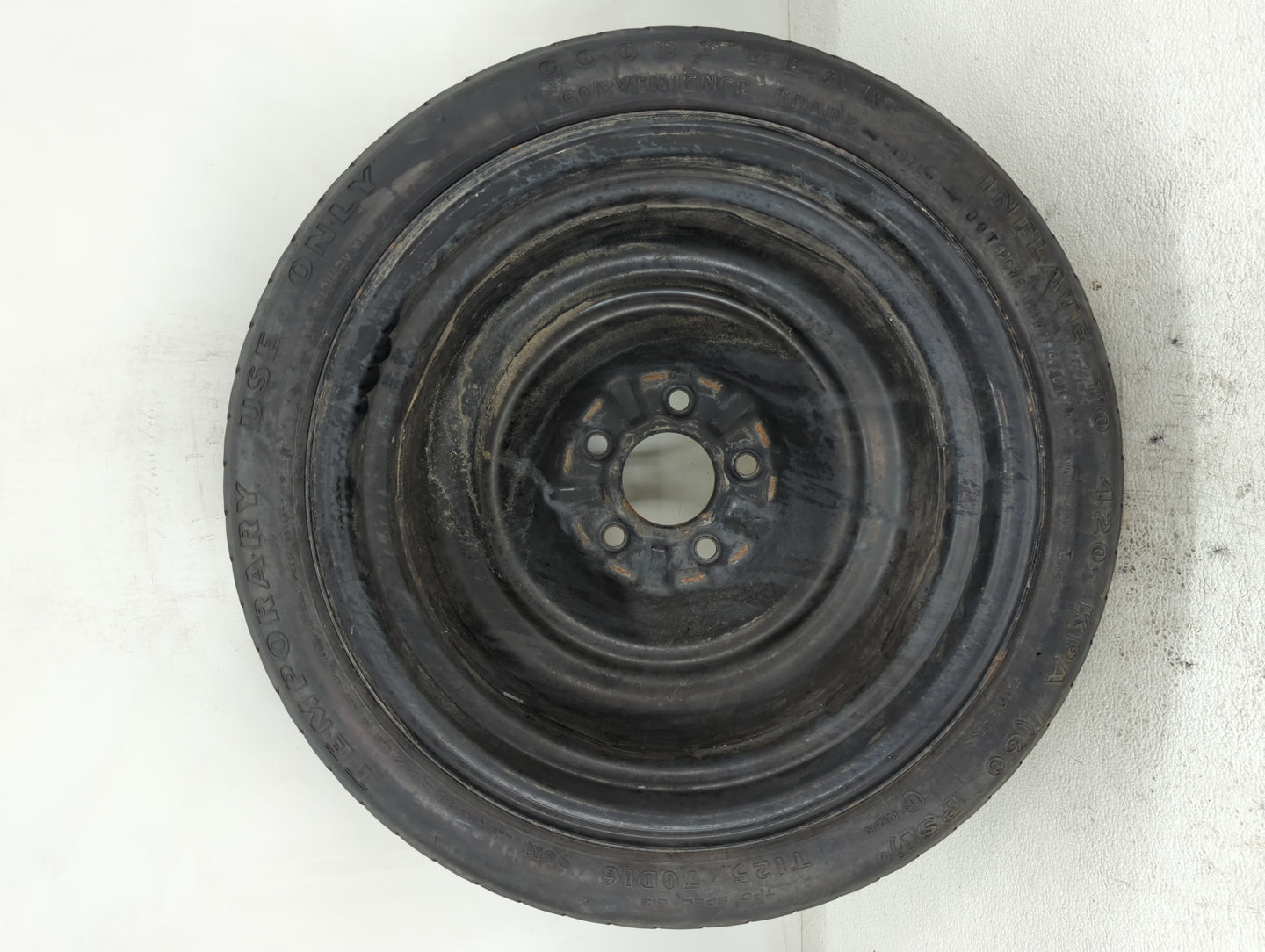 2000-2012 Mitsubishi Eclipse Spare Donut Tire Wheel Rim Oem - Oemusedautoparts1.com