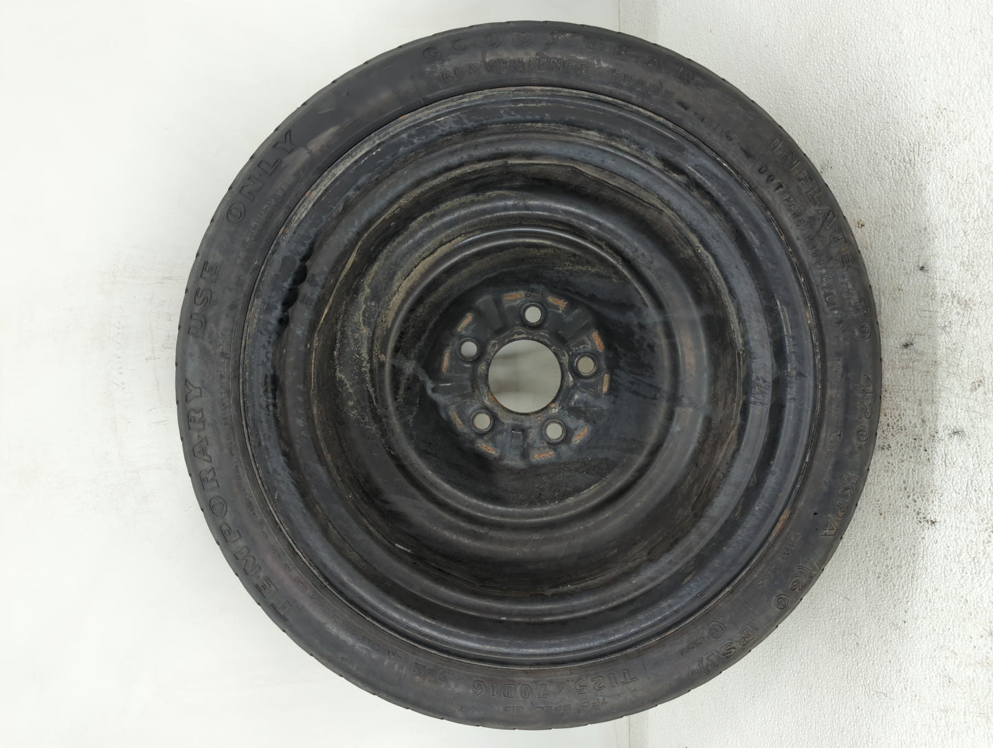 2000-2012 Mitsubishi Eclipse Spare Donut Tire Wheel Rim Oem - Oemusedautoparts1.com