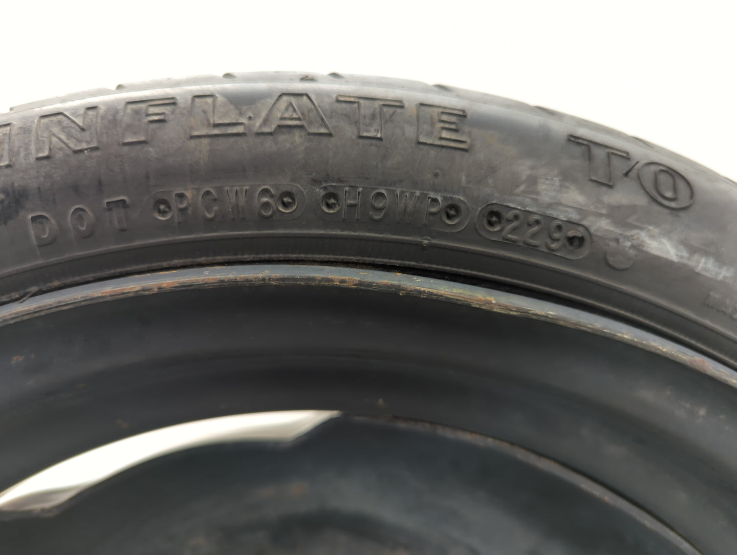 2000-2012 Mitsubishi Eclipse Spare Donut Tire Wheel Rim Oem - Oemusedautoparts1.com