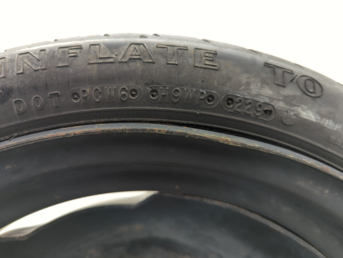 2000-2012 Mitsubishi Eclipse Spare Donut Tire Wheel Rim Oem - Oemusedautoparts1.com