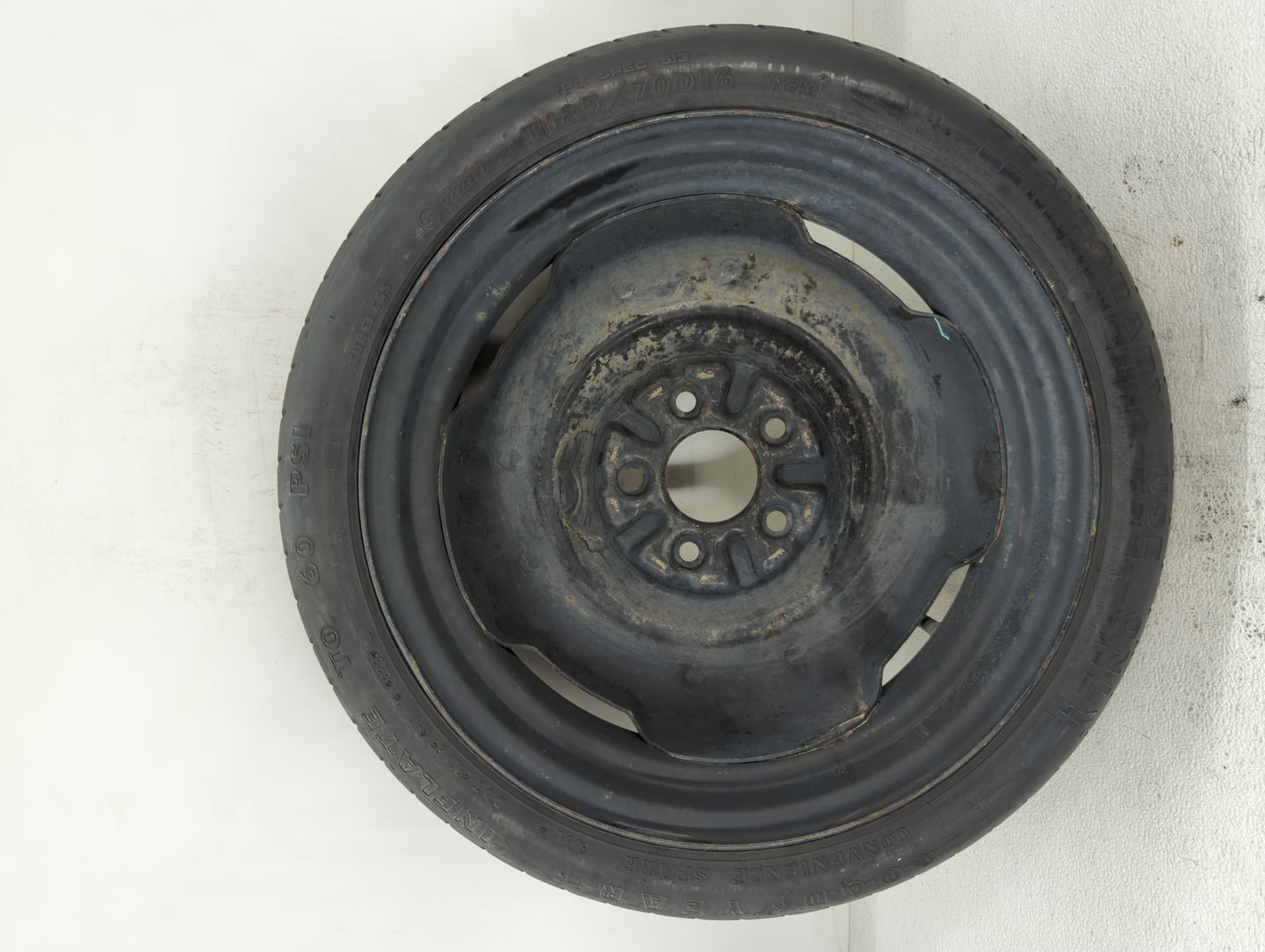 2000-2012 Mitsubishi Eclipse Spare Donut Tire Wheel Rim Oem - Oemusedautoparts1.com