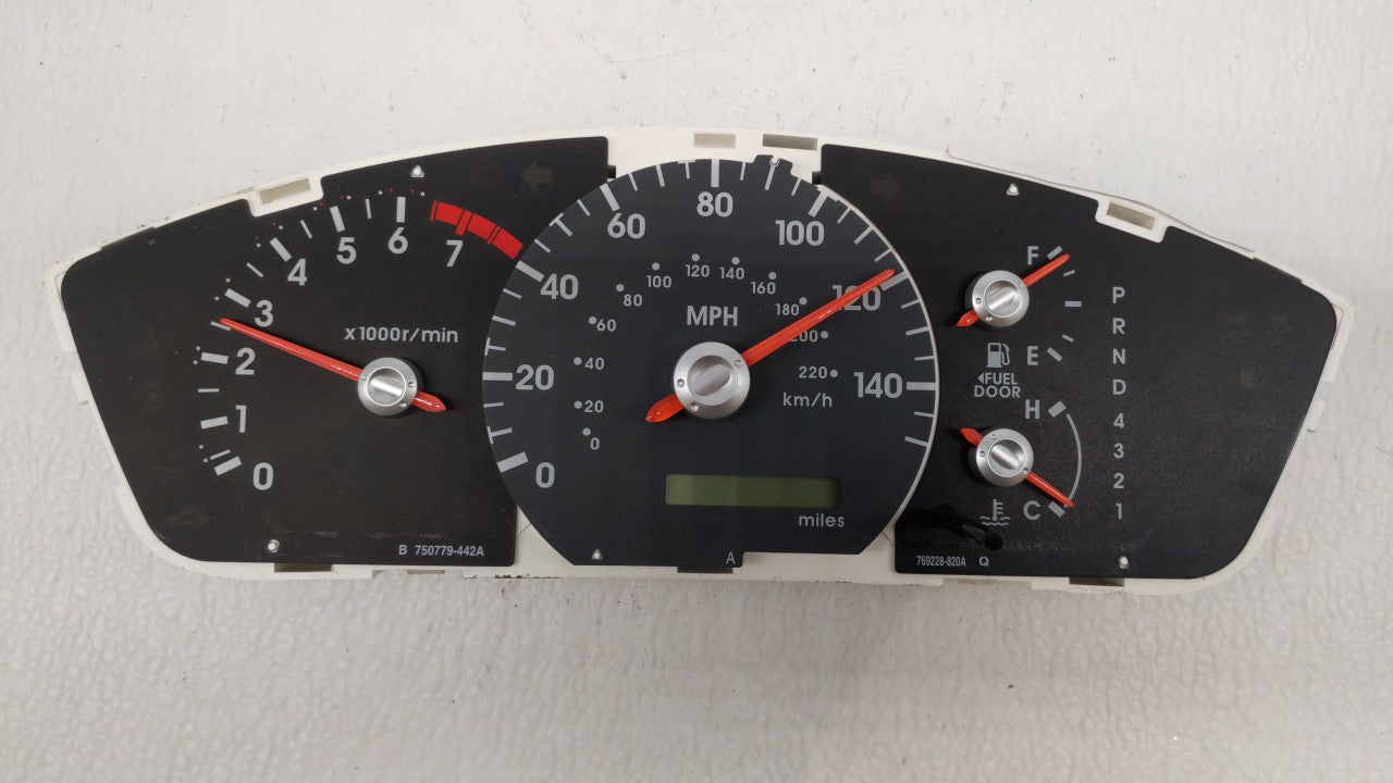 2012 Mitsubishi Galant Instrument Cluster Speedometer Gauges P/N:8100B222 Fits Fits 2009 OEM Used Auto Parts - Oemusedautopa